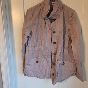 Maurices Quilted Utility Jacket - Light Brown